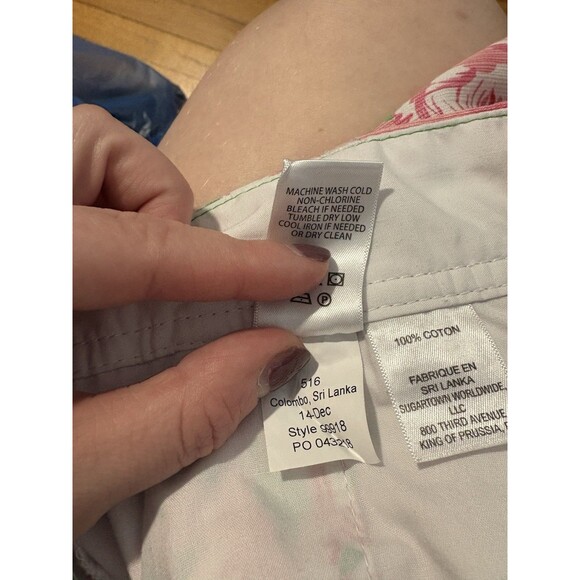 Lilly Pulitzer Size 00 Callahan 5" Shorts Multicolor Floral - Picture 7 of 7